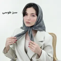 مینی اسکارف زنانه طرح قلب | آی بولک
