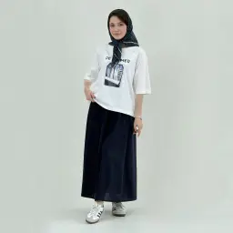 ست زنانه تیشرت و دامن ساردین | آی بولک