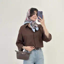 شومیز زنانه لینن تک جیب | آی بولک