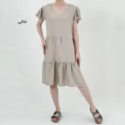 پیراهن زنانه بیسیک طبقه ای | آی بولک