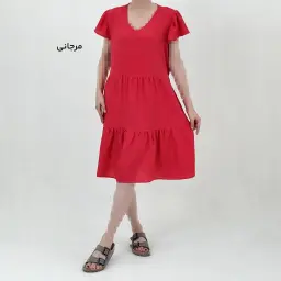 پیراهن زنانه بیسیک طبقه ای | آی بولک