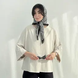 شومیز زنانه لینن یقه گرد | آی بولک