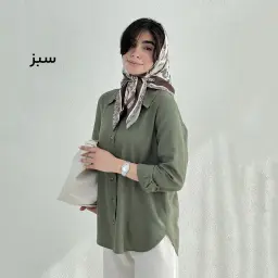 شومیز زنانه لینن جلو دکمه | آی بولک