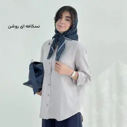 شومیز زنانه لینن جلو دکمه | آی بولک
