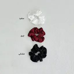 اسکرانچی رنگی ساتن | آی بولک