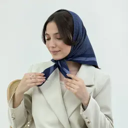 مینی اسکارف زنانه دیور طرح خالخالی| آی بولک