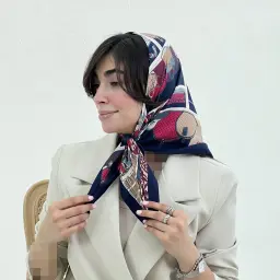مینی اسکارف زنانه طرح دار | آی بولک