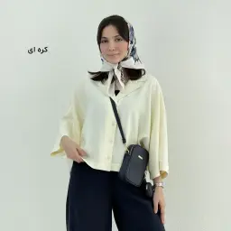 شومیز زنانه یقه انگلیسی کوپرا | آی بولک