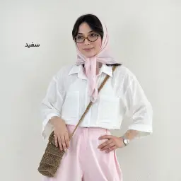 شومیز زنانه لینن دو جیب | آی بولک