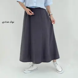 دامن زنانه نیم کلوش سیلک | آی بولک