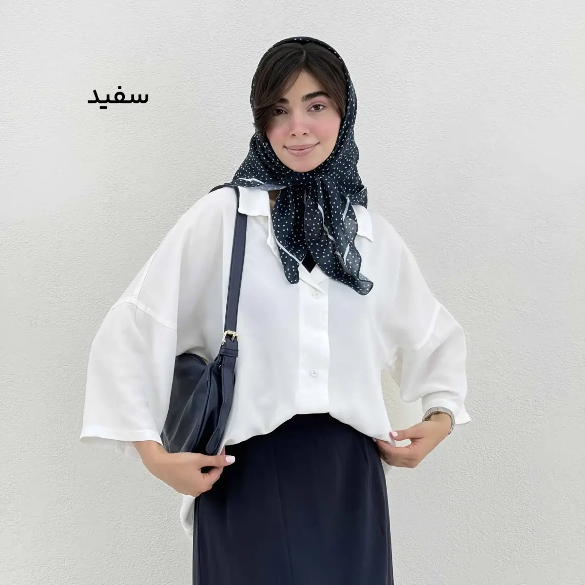 شومیز زنانه یقه شکاری سیلک | آی بولک