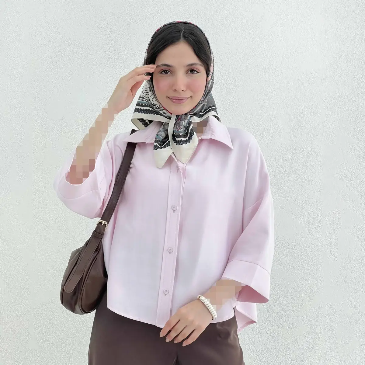 شومیز زنانه باکسی استایل | آی بولک