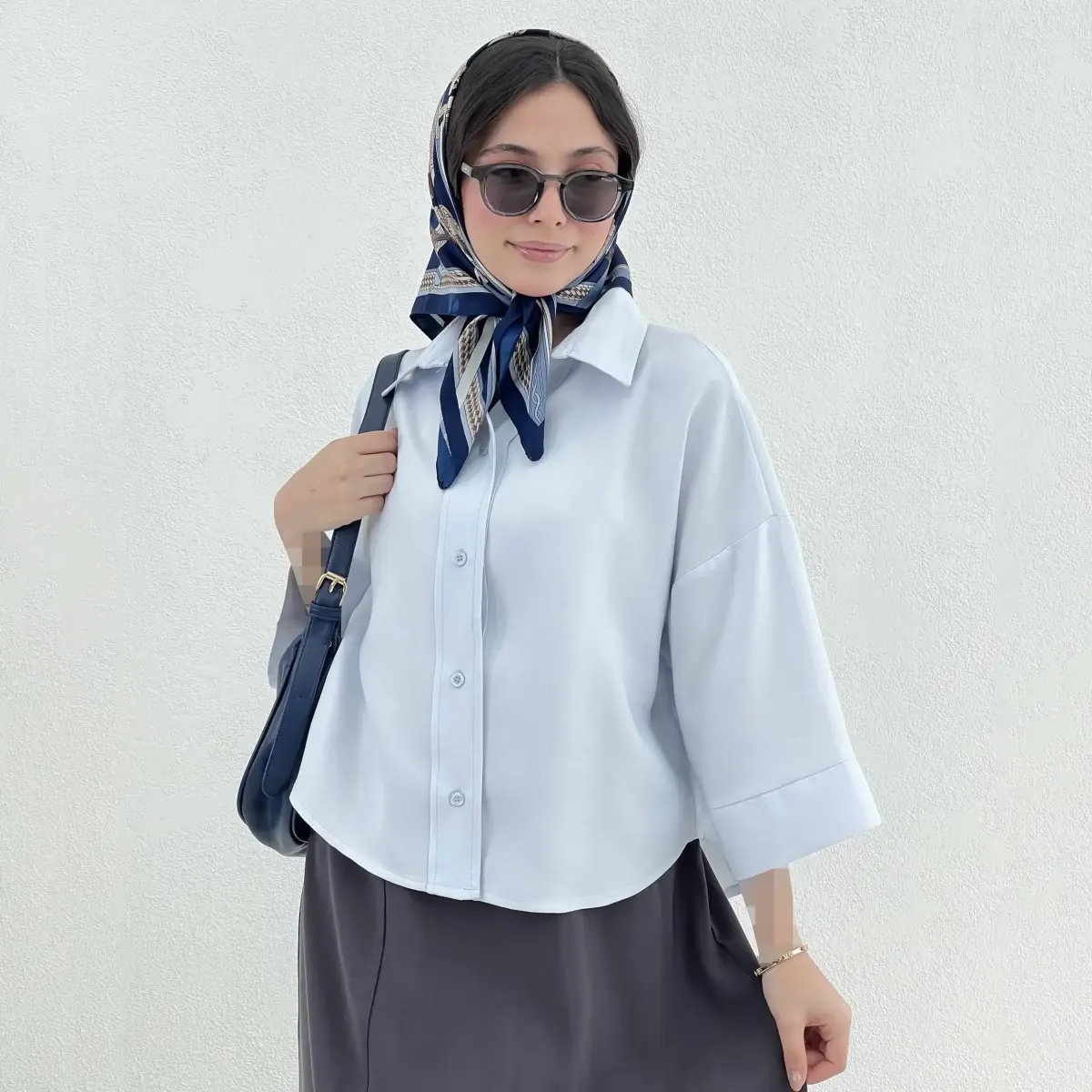 شومیز زنانه باکسی استایل | آی بولک