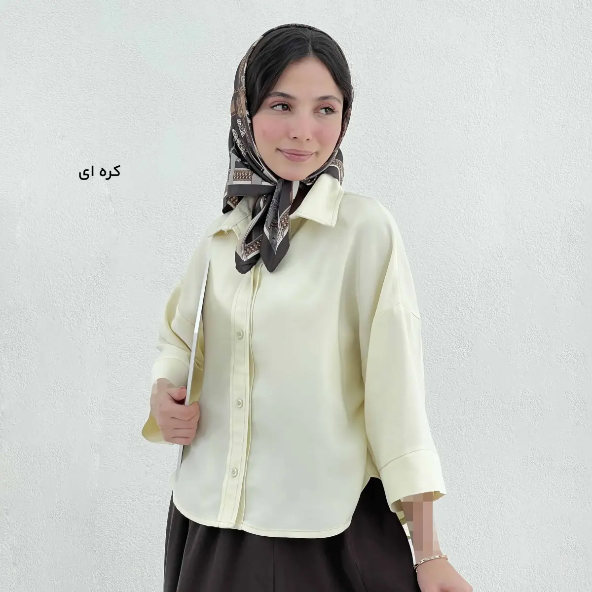 شومیز زنانه باکسی استایل | آی بولک