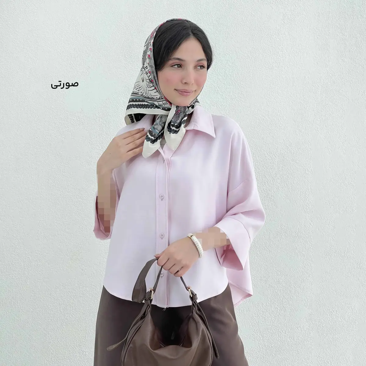 شومیز زنانه باکسی استایل | آی بولک