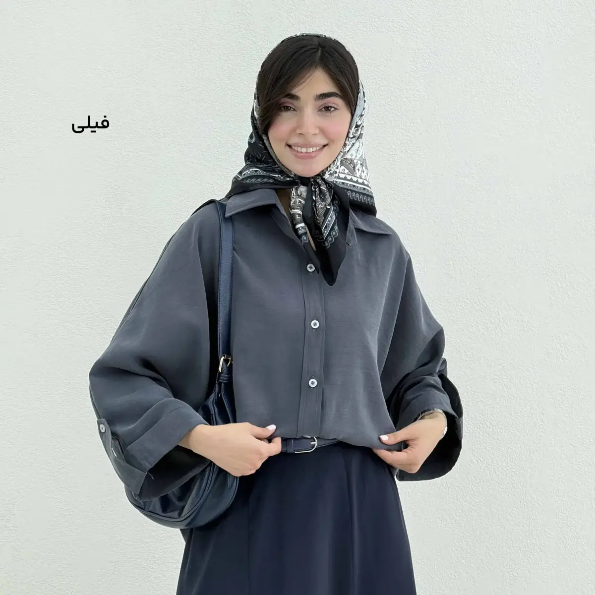 شومیز زنانه سیلک پشت تک پیله | آی بولک