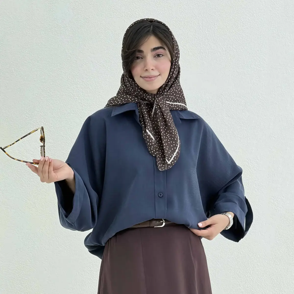 شومیز زنانه سیلک پشت تک پیله | آی بولک