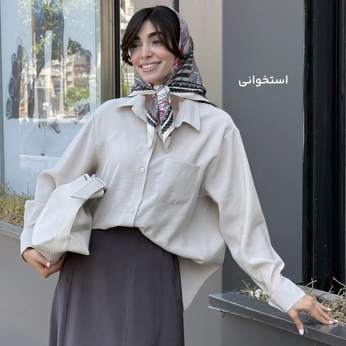 شومیز زنانه مودال تک جیب | آی بولک