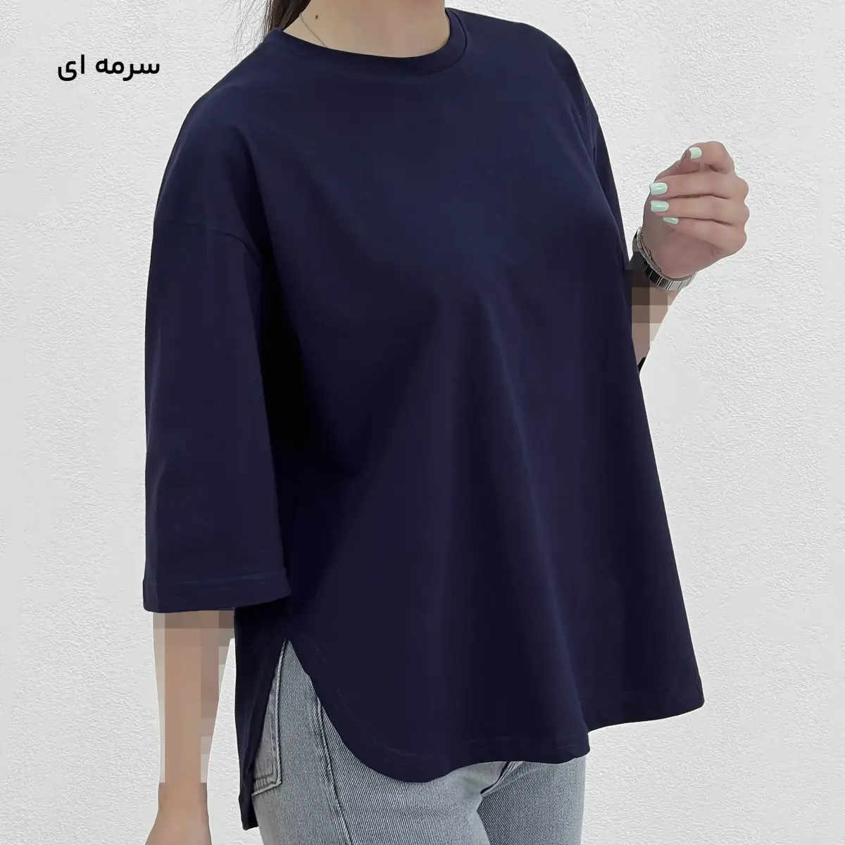 تیشرت زنانه یقه گرد بیسیک | آی بولک