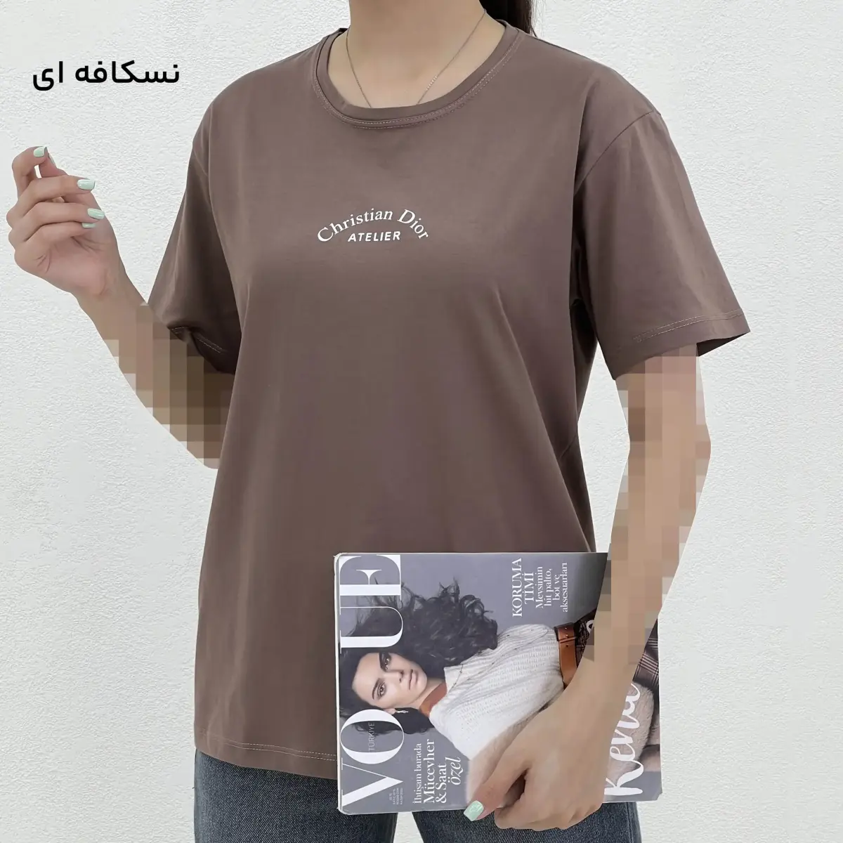 تیشرت زنانه آستین کوتاه دیور | آی بولک