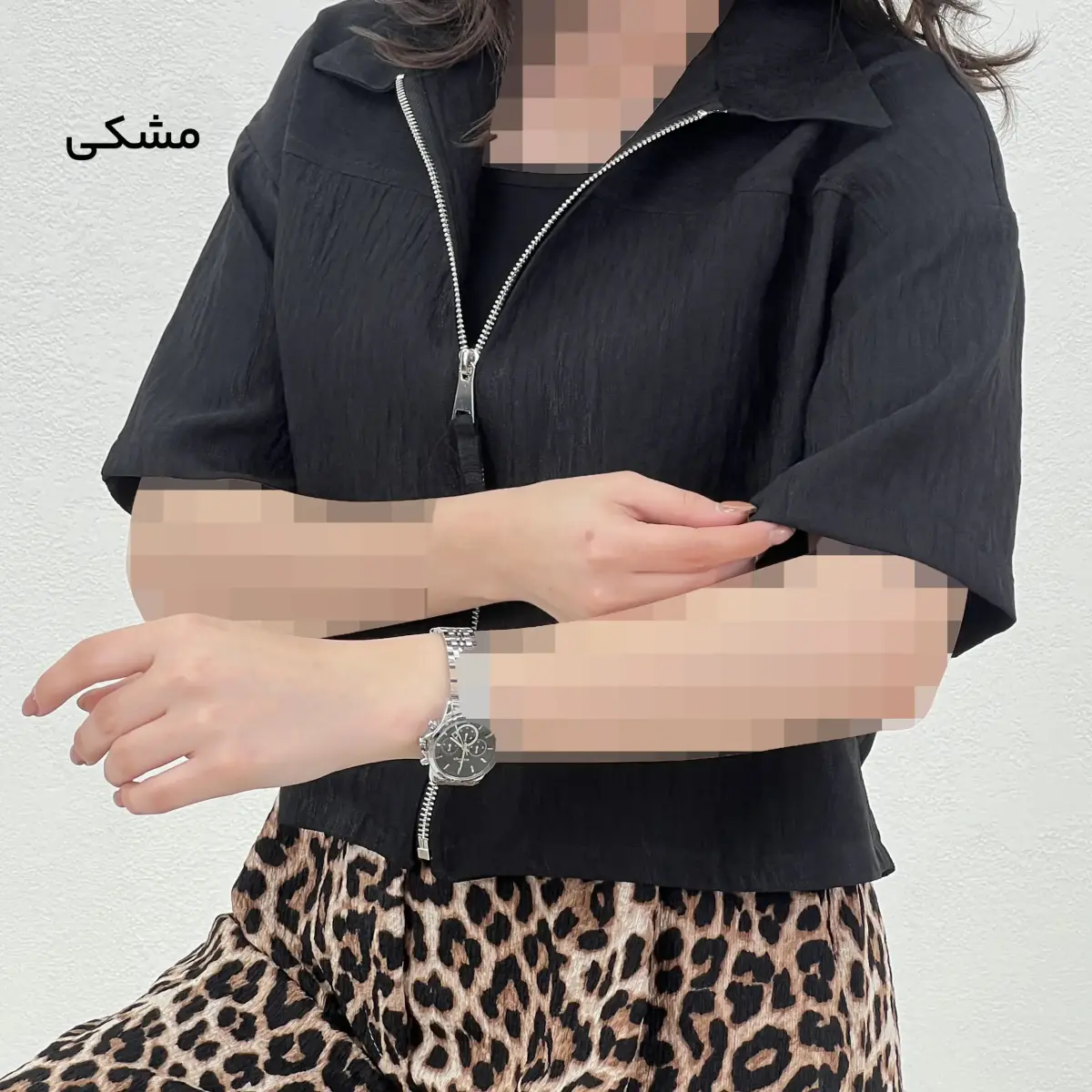 شومیز زنانه جلو زیپ | آی بولک