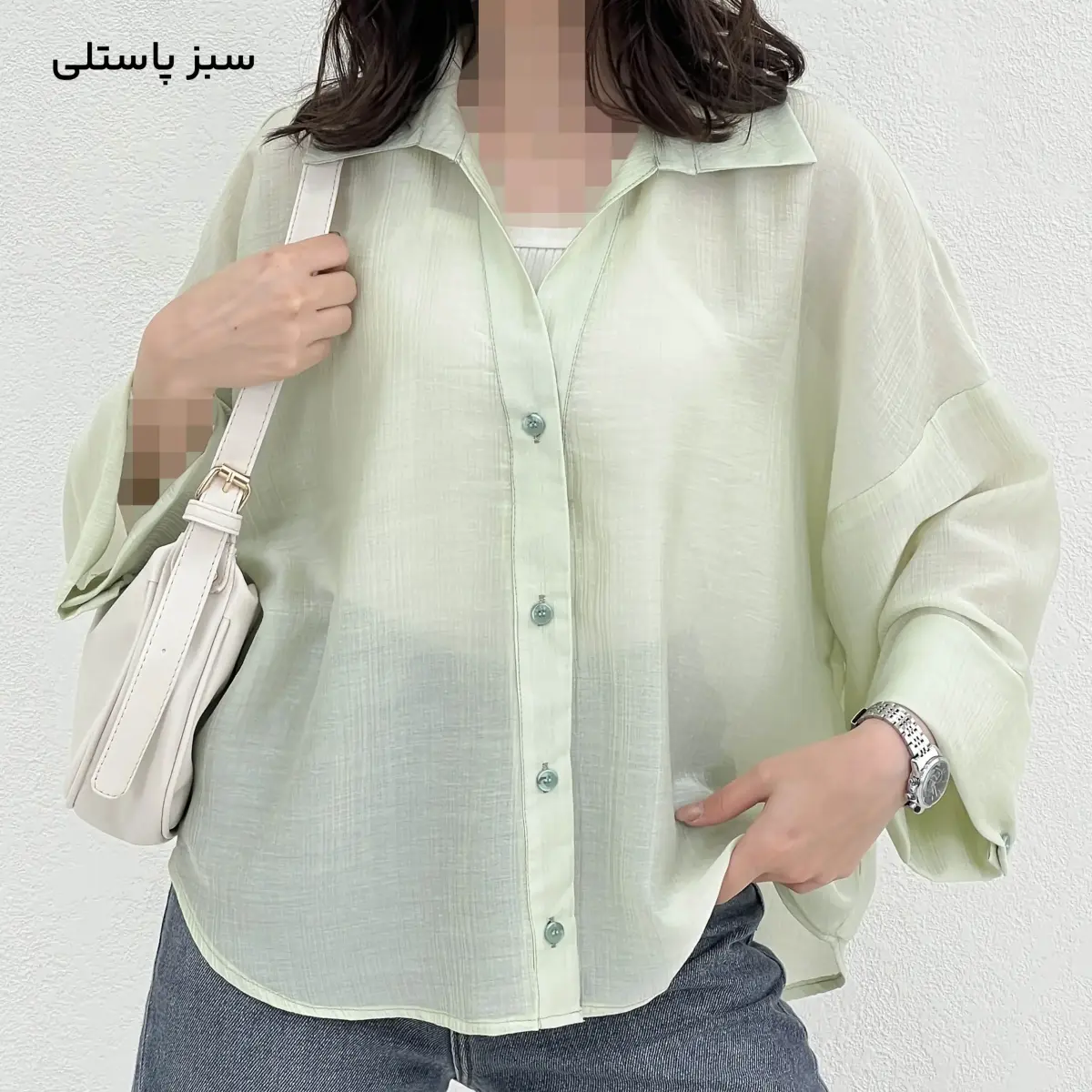 شومیز زنانه پری شیشه ای | آی بولک