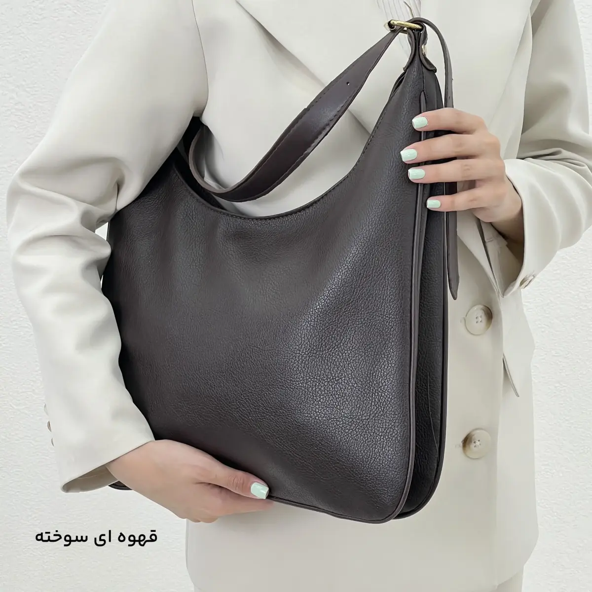 کیف زنانه چرم دور مغزی | آی بولک