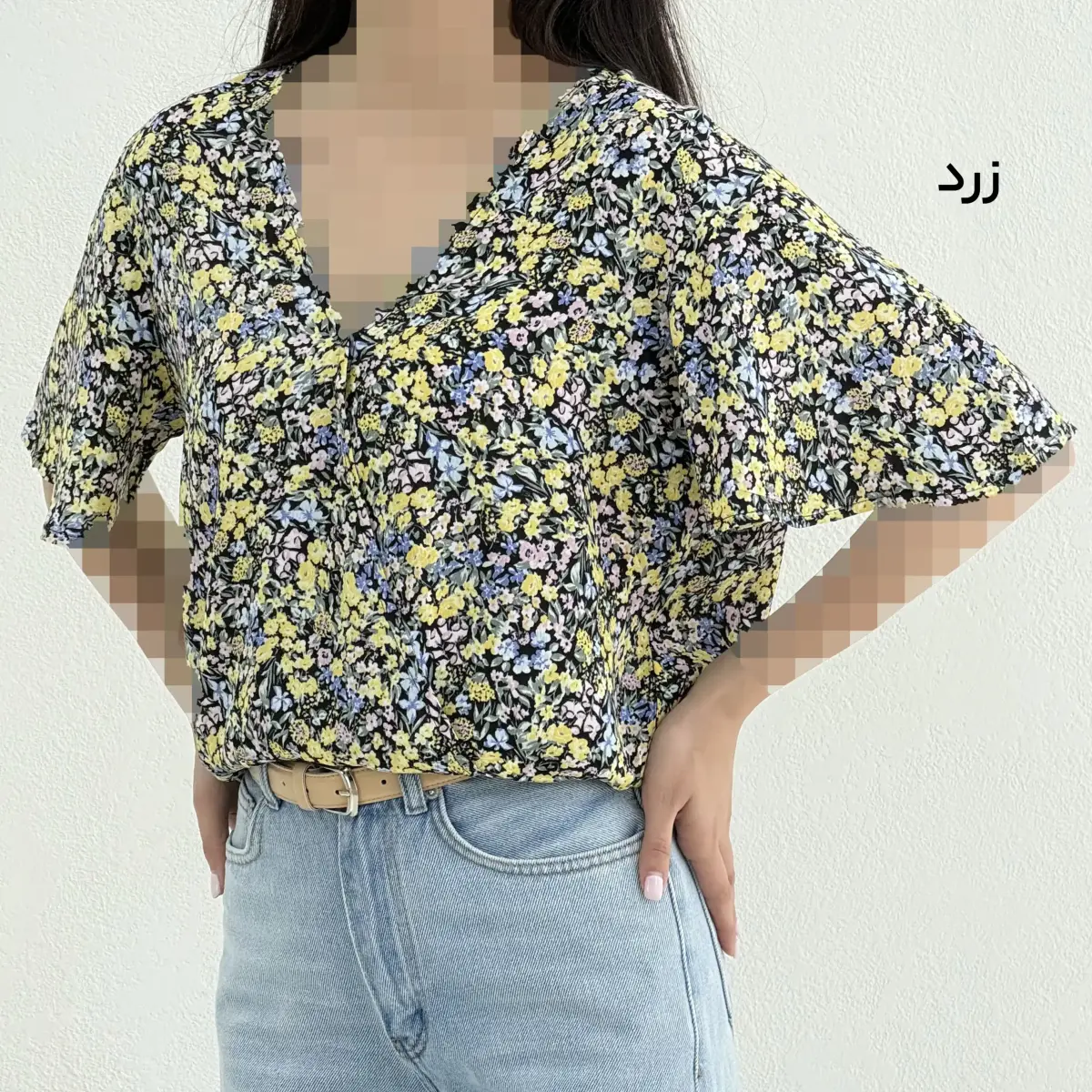 بلوز زنانه یقه چپ و راستی | آی بولک