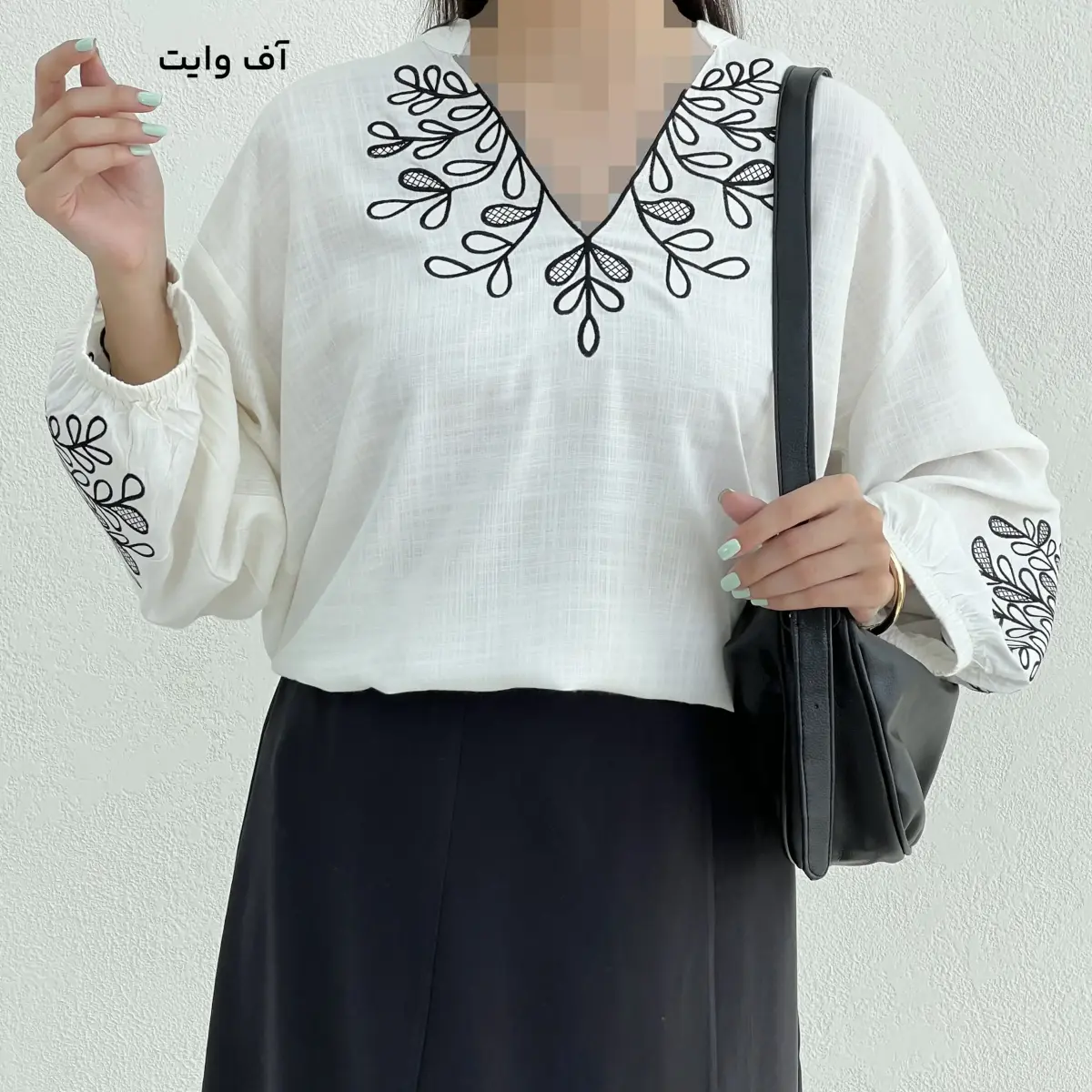 بلوز زنانه گلدوزی زارا | آی بولک