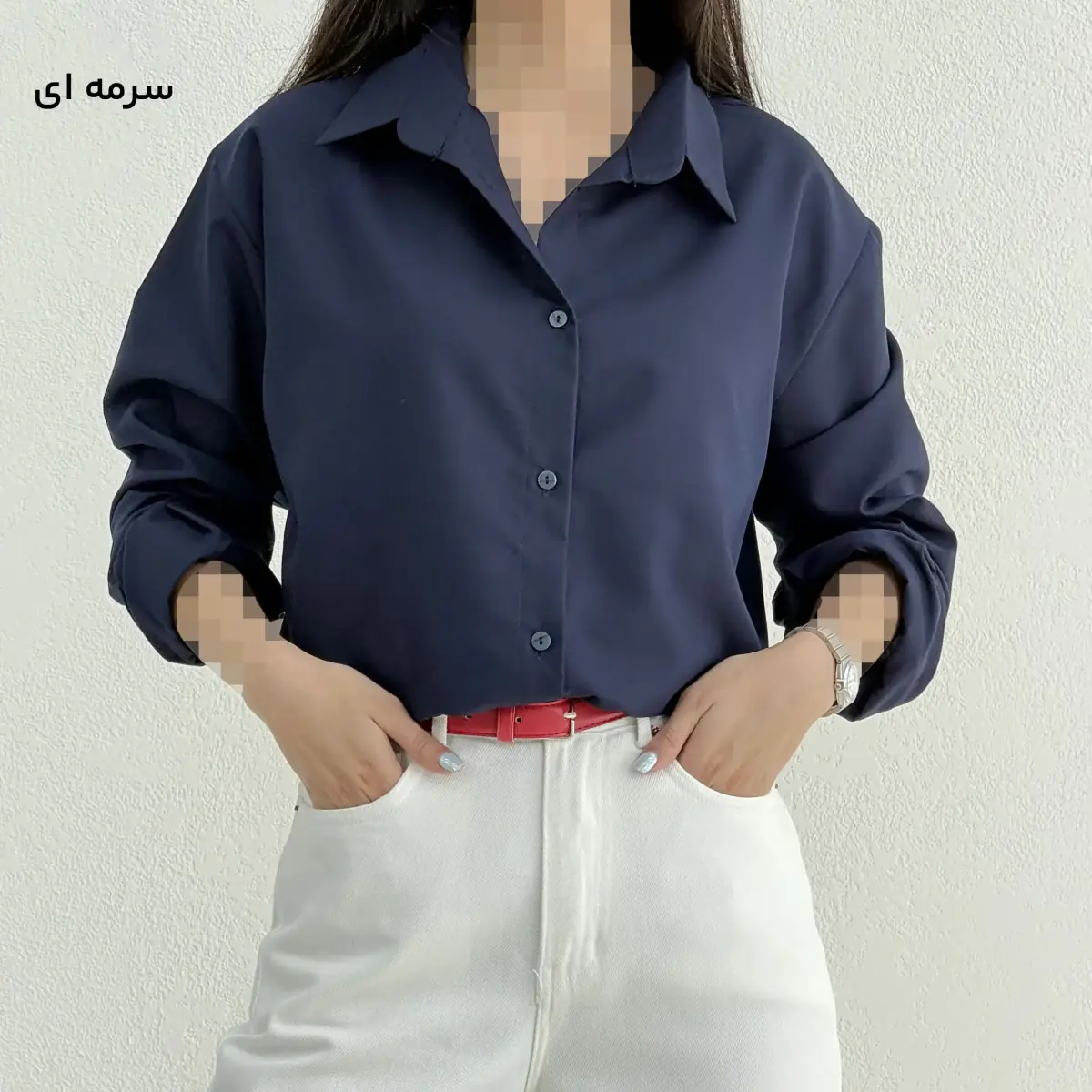 شومیز زنانه ساده بیسیک | آی بولک
