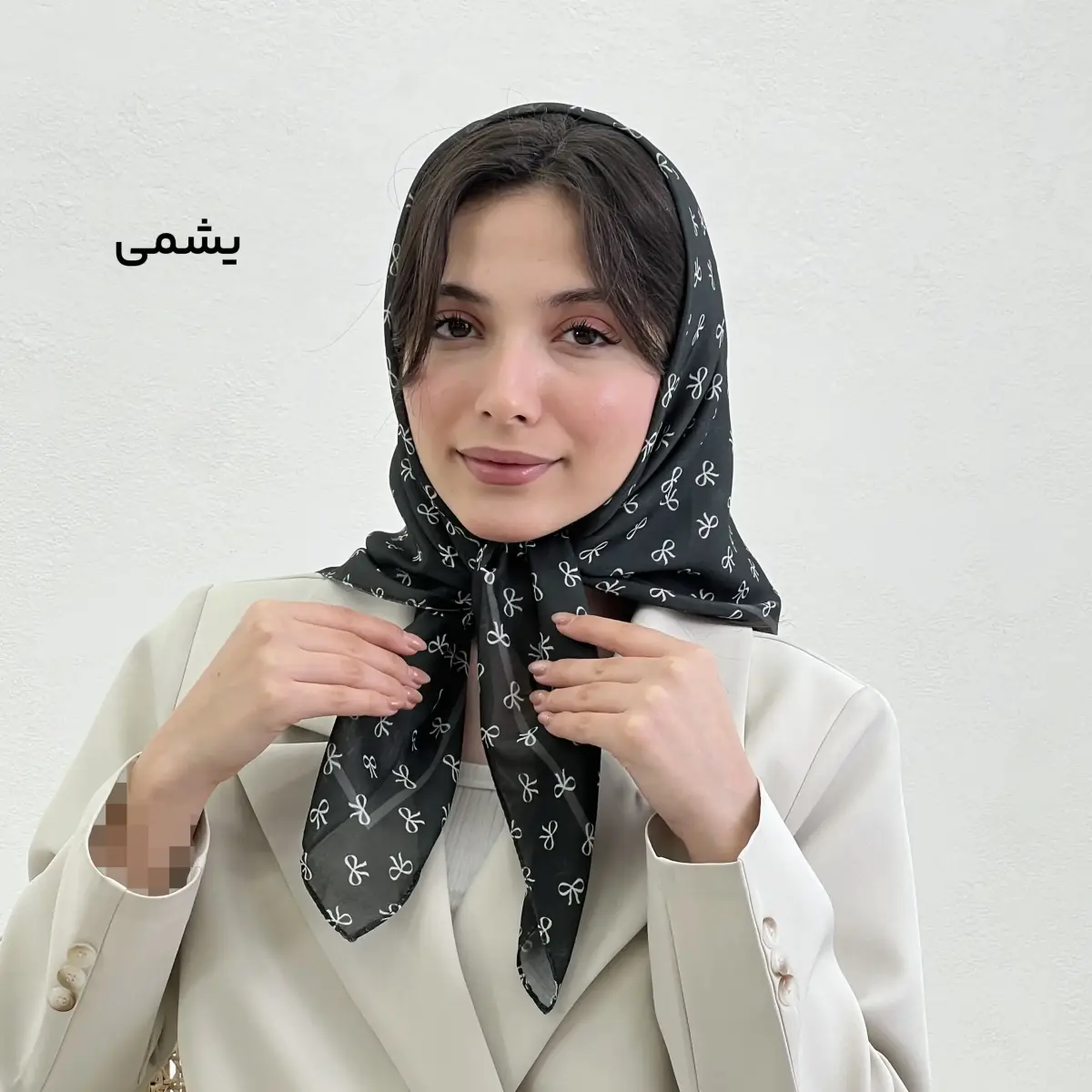 مینی اسکارف زنانه پاپیون | آی بولک