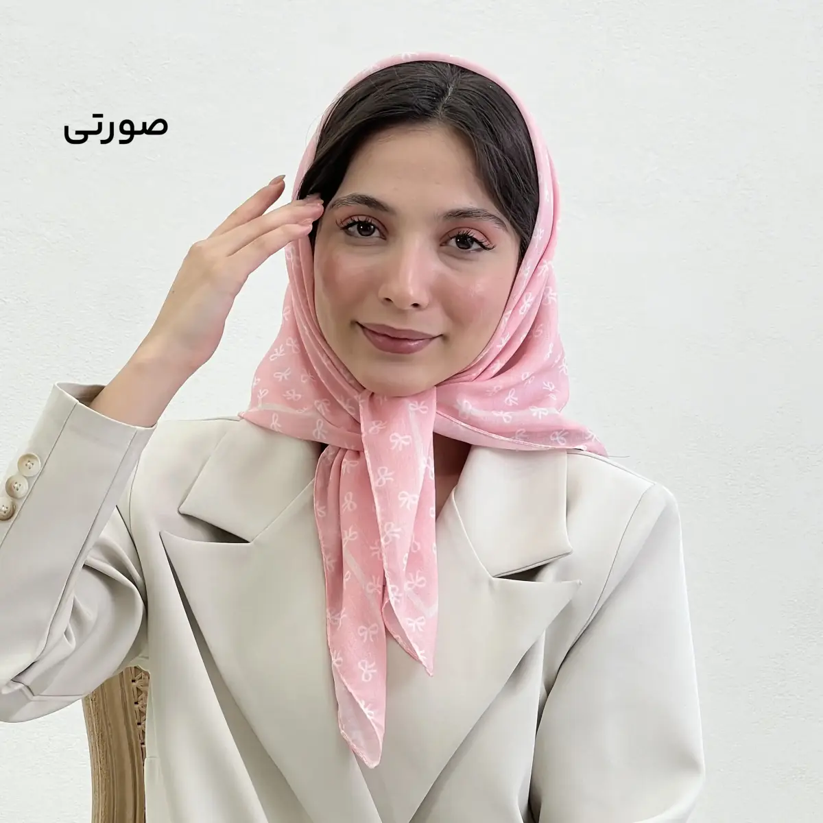 مینی اسکارف زنانه پاپیون | آی بولک
