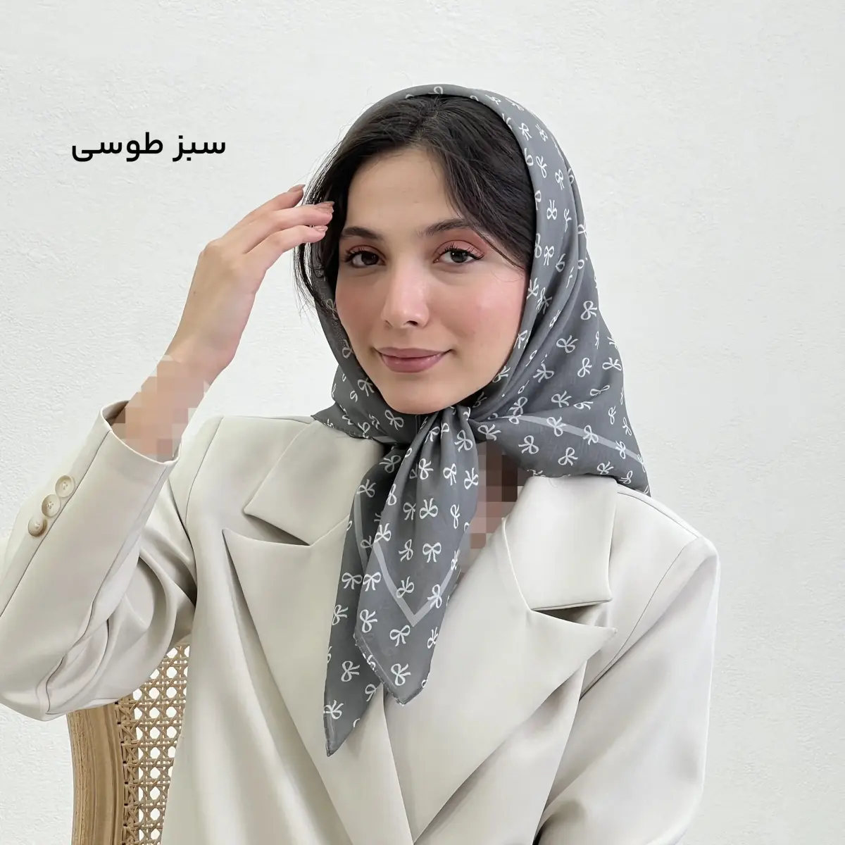 مینی اسکارف زنانه پاپیون | آی بولک