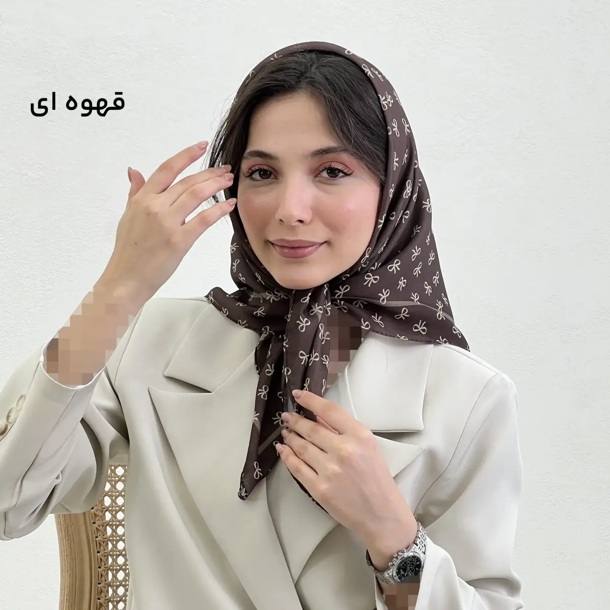 مینی اسکارف زنانه پاپیون | آی بولک