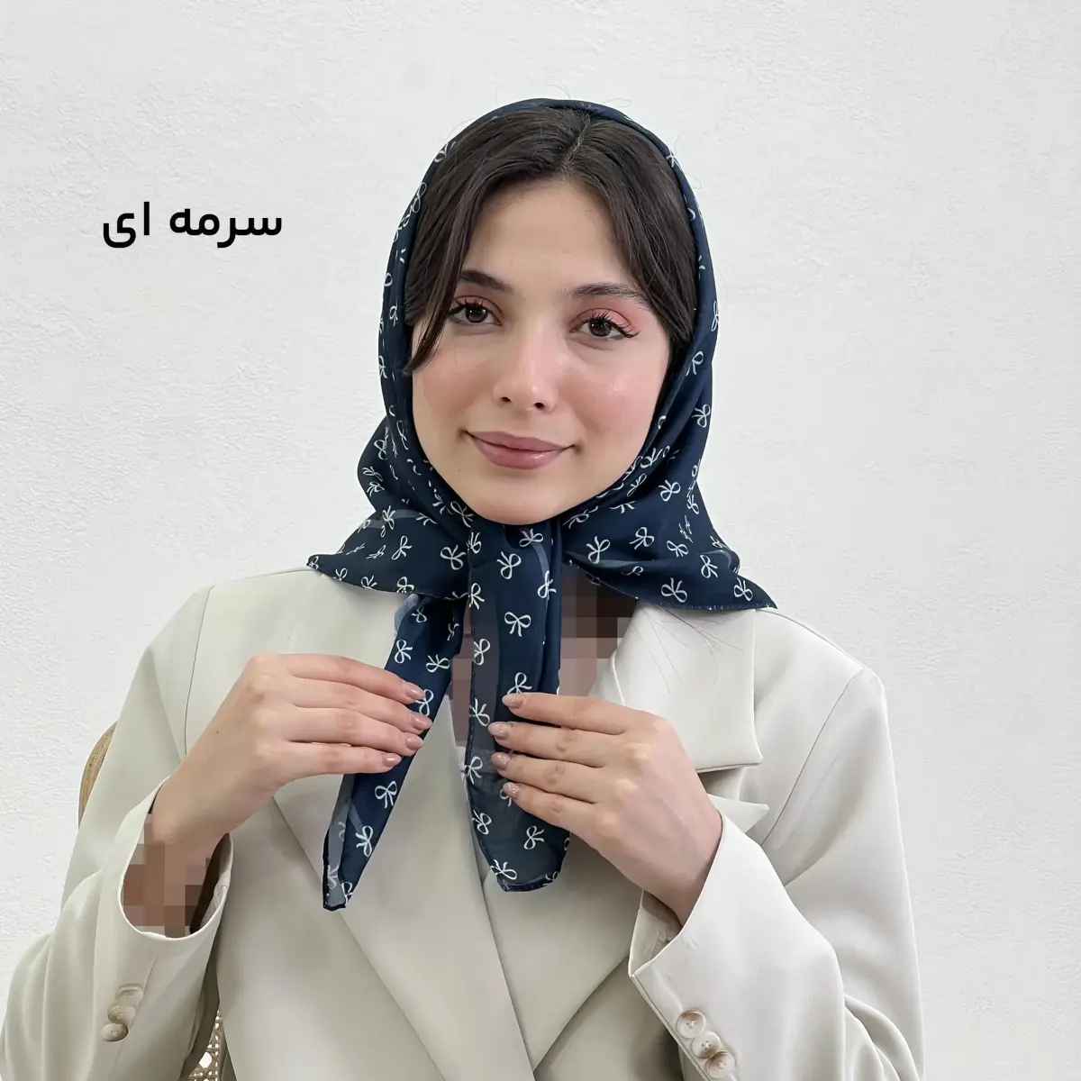 مینی اسکارف زنانه پاپیون | آی بولک