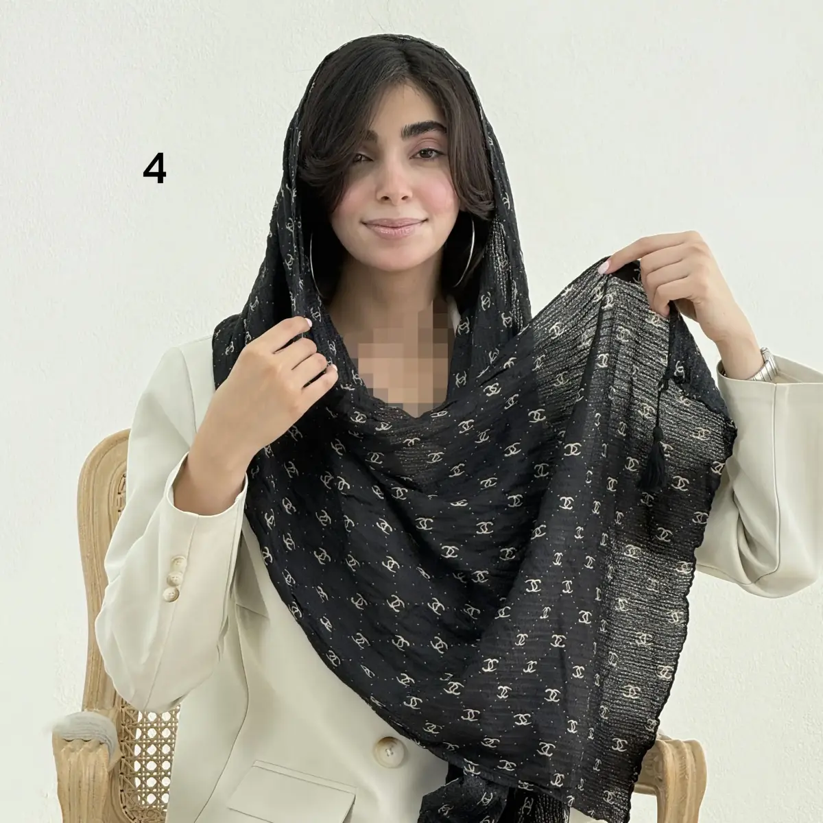شال زنانه طرح برشکا چنل | آی بولک