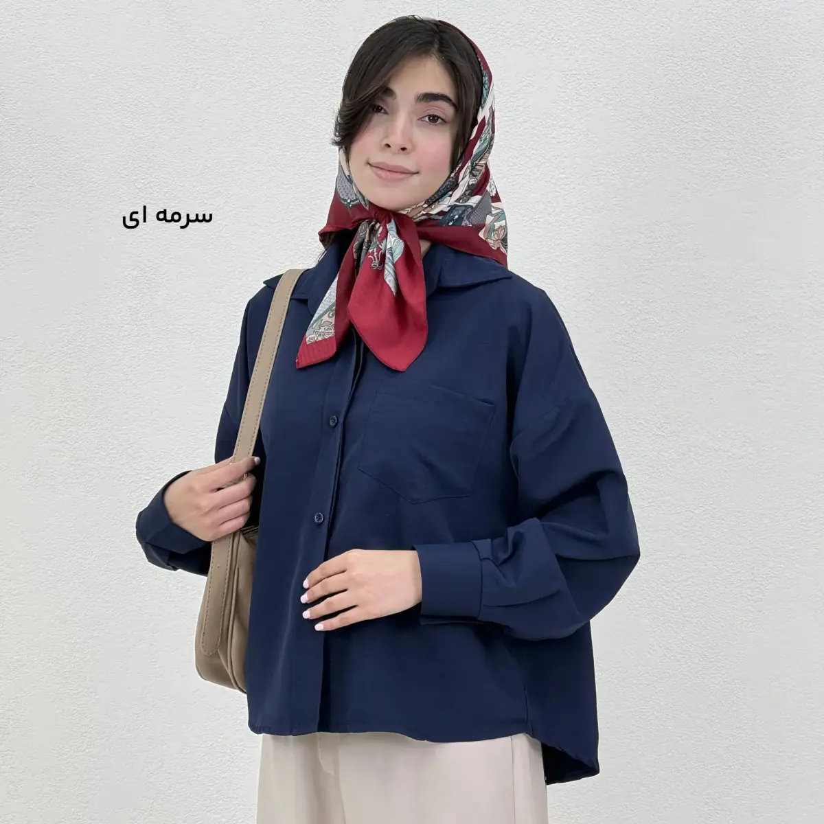 شومیز زنانه هلن پری جیب دار | آی بولک