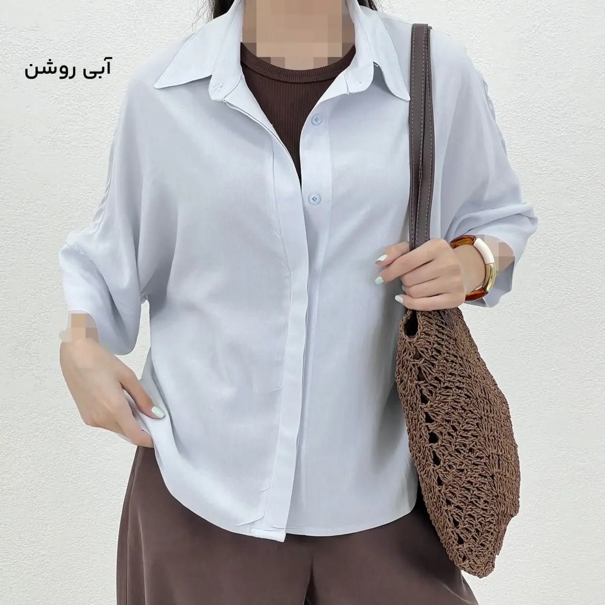 شومیز زنانه لینن مینیمال | آی بولک