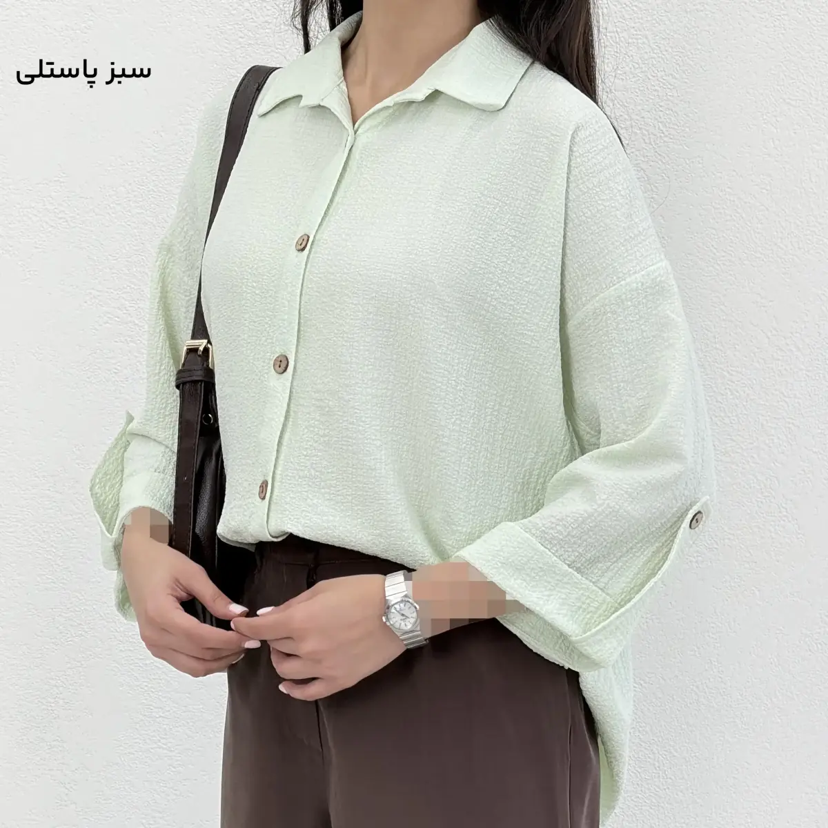 شومیز زنانه ینزی آستین پاگون | آی بولک