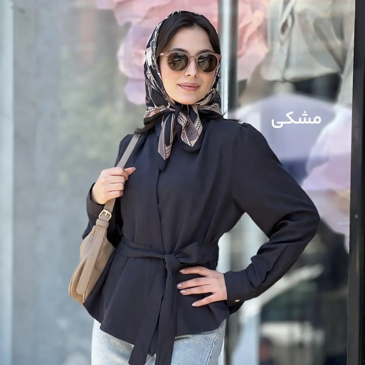 شومیز زنانه سیلک کمرکش | آی بولک