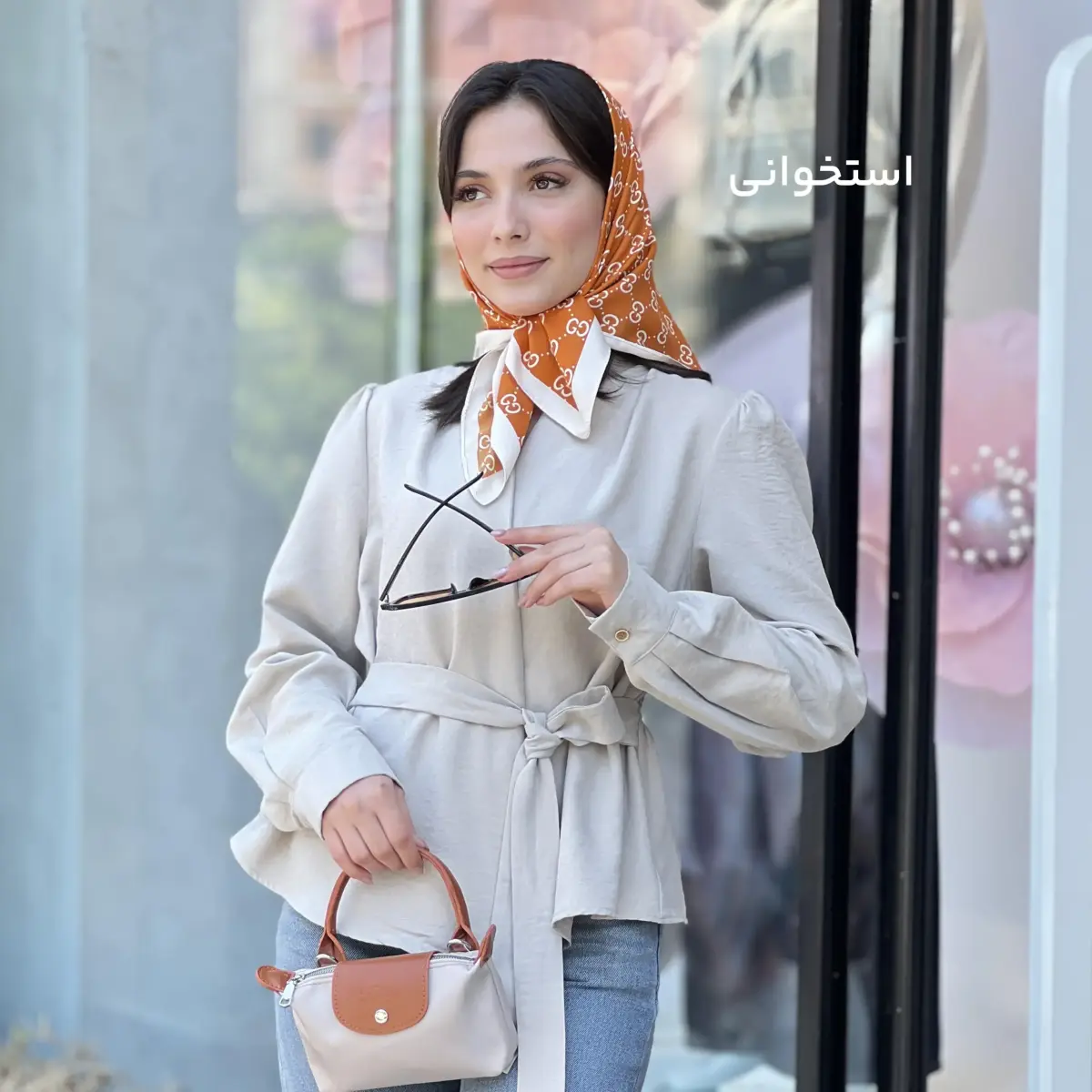 شومیز زنانه سیلک کمرکش | آی بولک