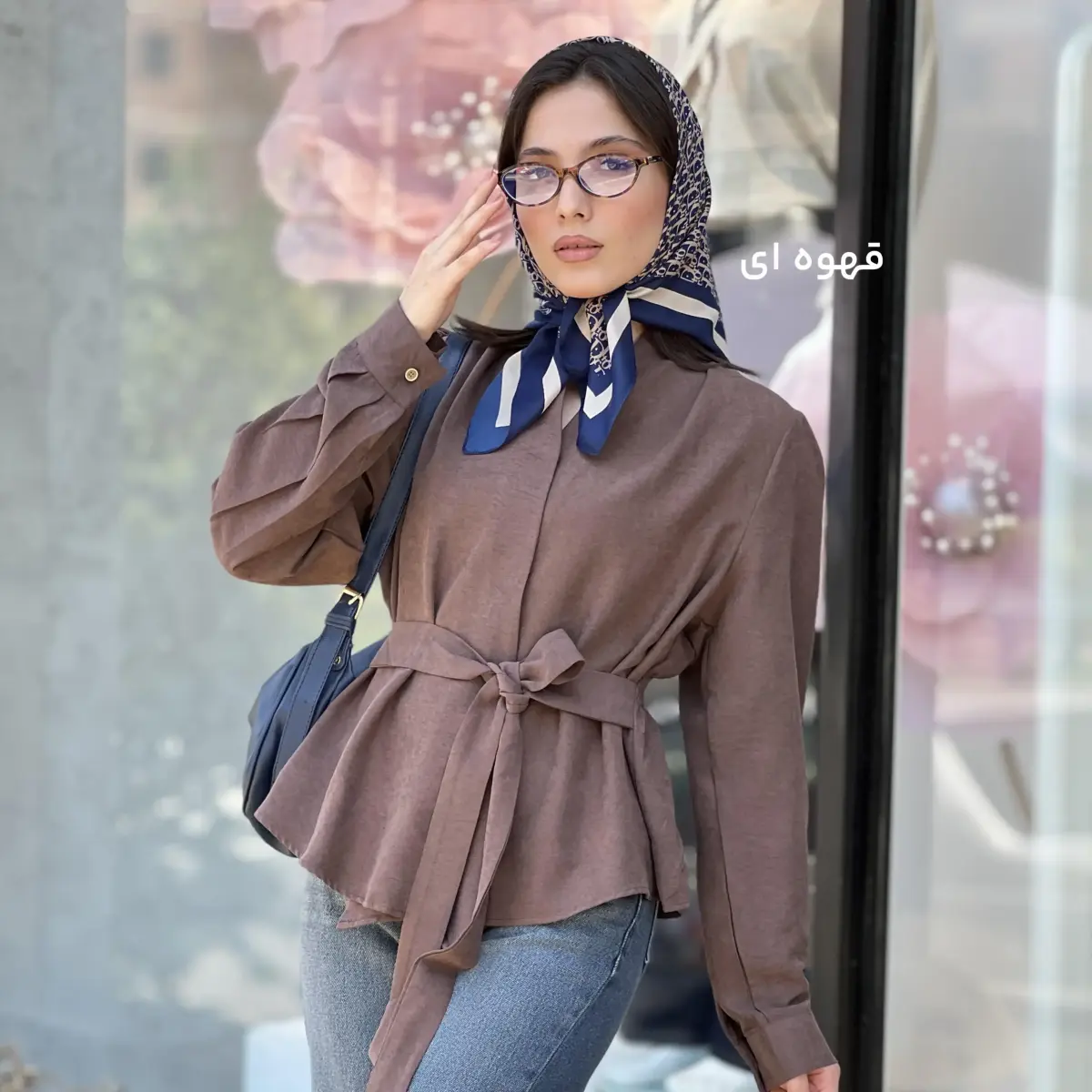 شومیز زنانه سیلک کمرکش | آی بولک