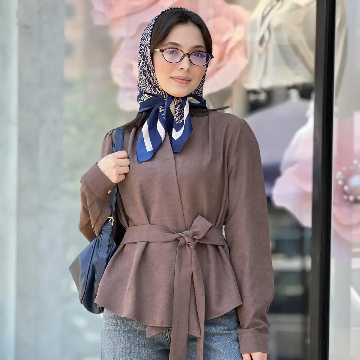 شومیز زنانه سیلک کمرکش | آی بولک
