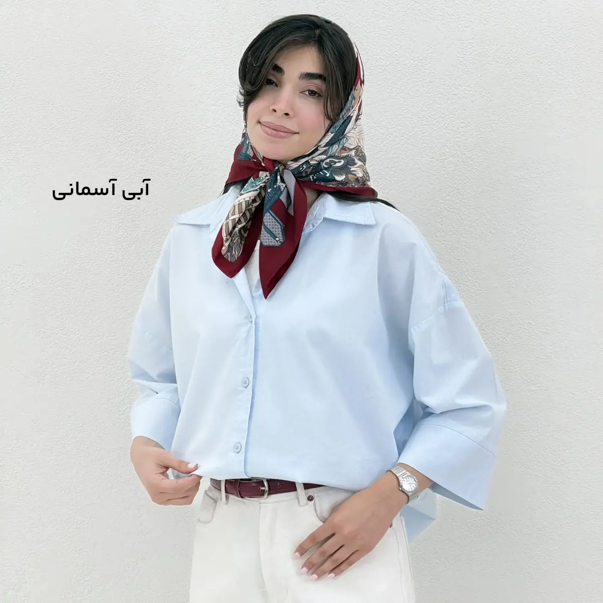 شومیز زنانه لینن پشت پیله نیکا | آی بولک