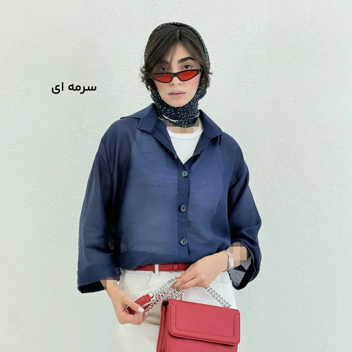 شومیز زنانه پری شیشه ای | آی بولک