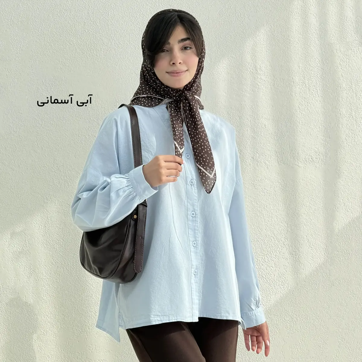 شومیز زنانه لینن یقه فرنچ | آی بولک