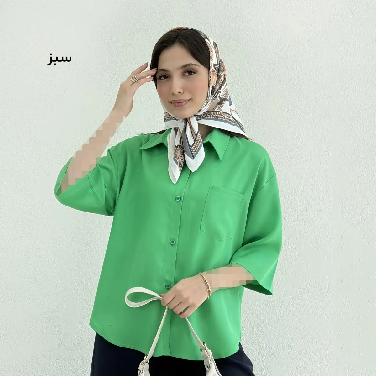 شومیز زنانه سیلک بیسیک رنگی | آی بولک