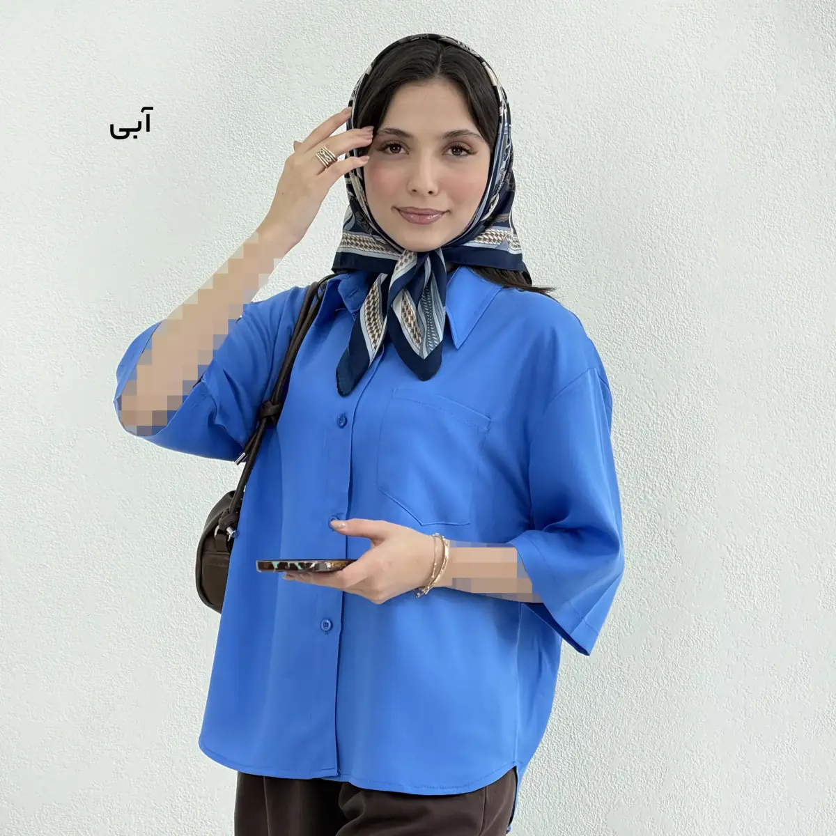 شومیز زنانه سیلک بیسیک رنگی | آی بولک