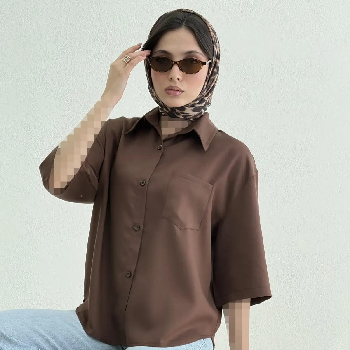 شومیز زنانه سیلک بیسیک رنگی | آی بولک