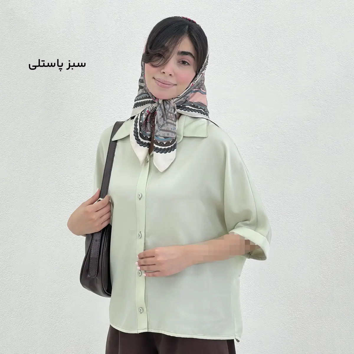 شومیز زنانه مودال آستین کیمونو | آی بولک